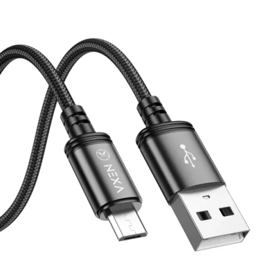 کابل شارژ Nexa L20 با سری Micro USB، مناسب برای شارژ سریع دستگاه‌های Micro USB