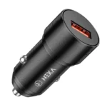 شارژر فندکی Nexa مدل R18 با توان 18 وات و پورت USB، مناسب برای شارژ سریع در خودرو