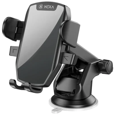 پایه نگهدارنده گوشی موبایل Nexa مدل H22 با قابلیت چرخش ۳۶۰ درجه و طراحی مقاوم