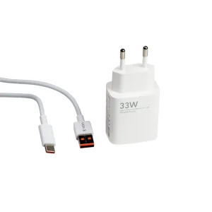 شارژر 33 وات Nexa مدل C133C با کابل تایپ سی، مناسب برای شارژ سریع دستگاه‌های USB-C